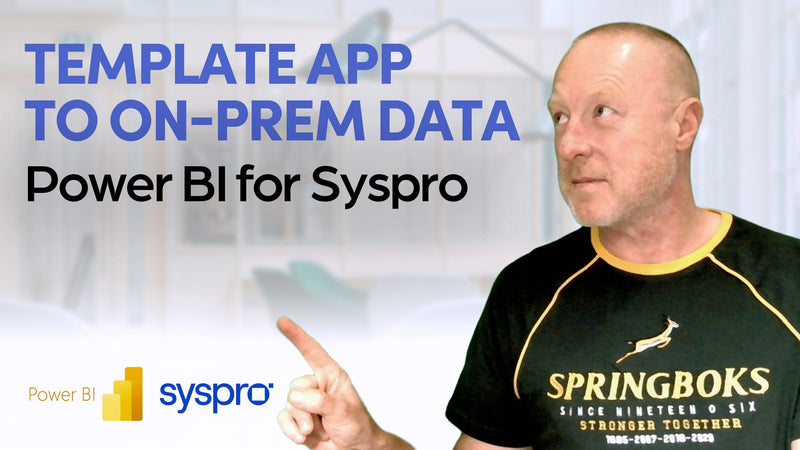 SYSPRO Power BI Guides: Microsoft Template Apps | ForesightSA – tagged ...